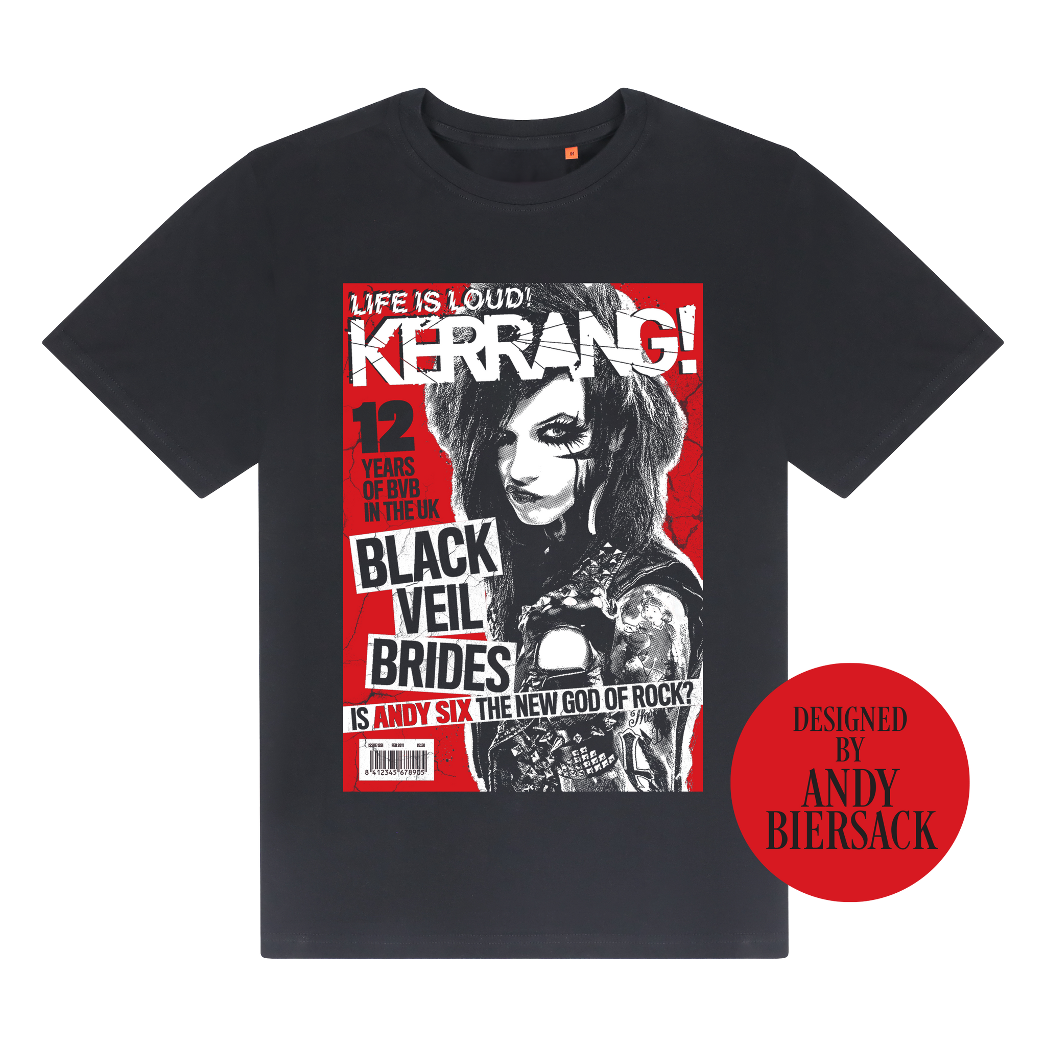 Black Veil Brides X Kerrang! Black Special Edition T-shirt