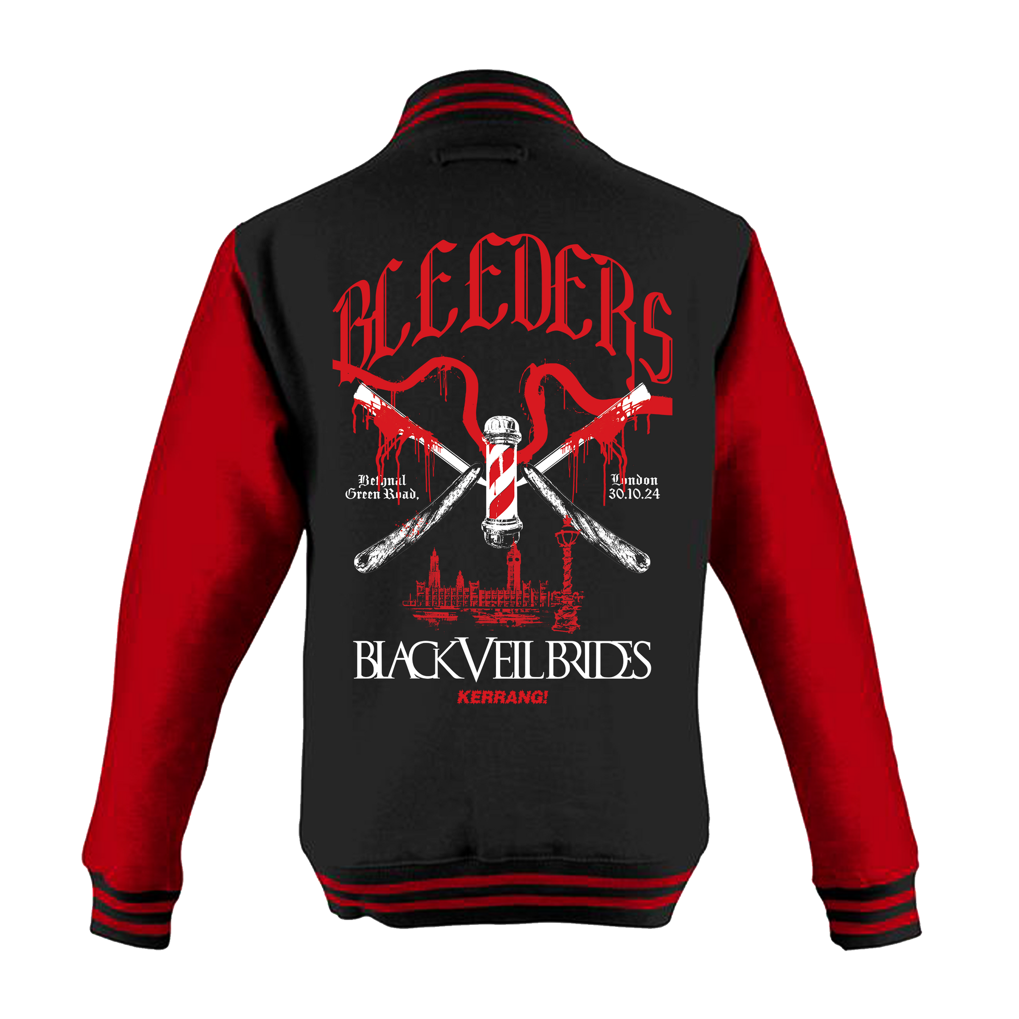 Black Veil Brides X Kerrang! VARSITY JACKET