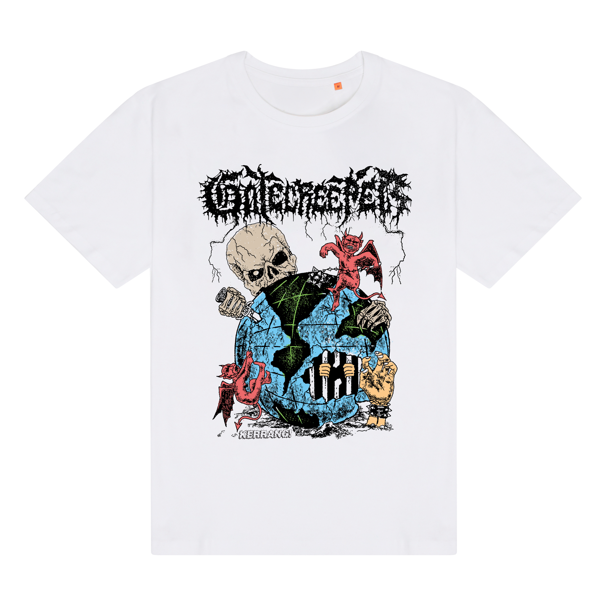 Gatecreeper- White Tee