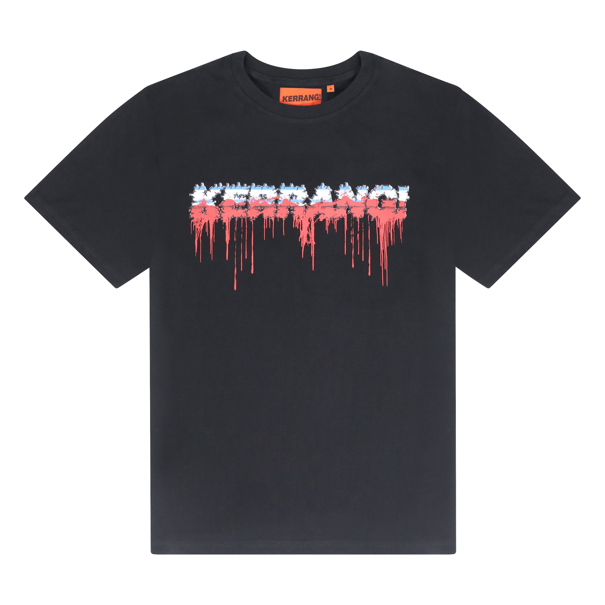 KERRANG! BLOOD AND STEEL T-SHIRT - BLACK