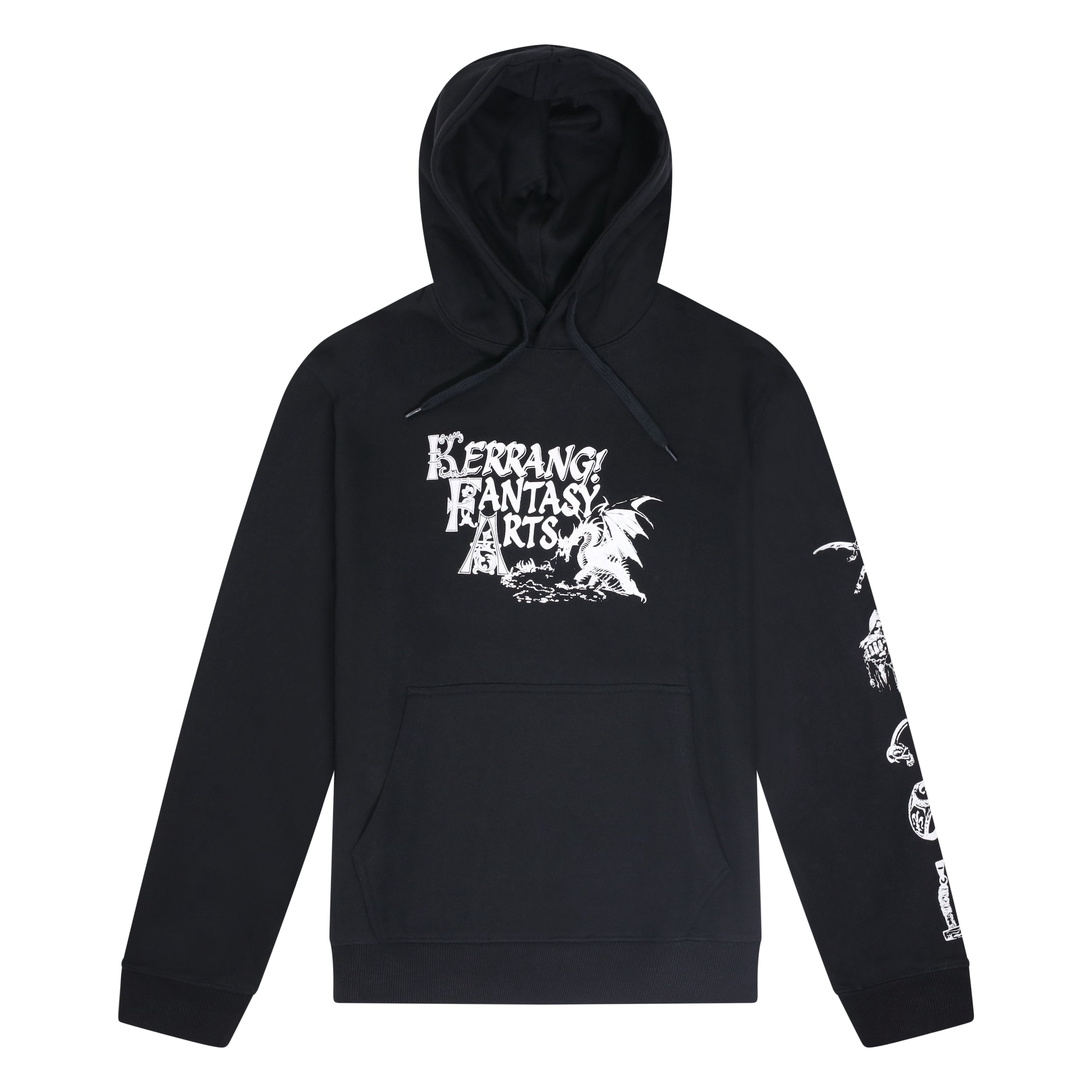 KERRANG! FANTASY ARTS HOODIE - BLACK – KERRANG! STORE