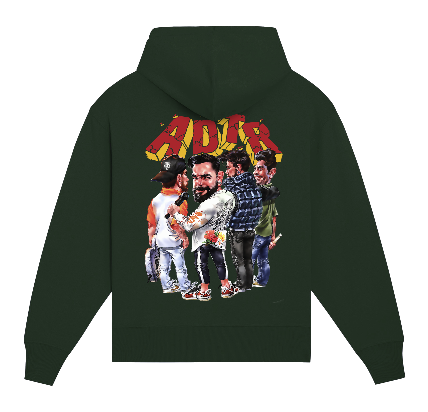 ADTR X KERRANG! Album Hoodie- Green