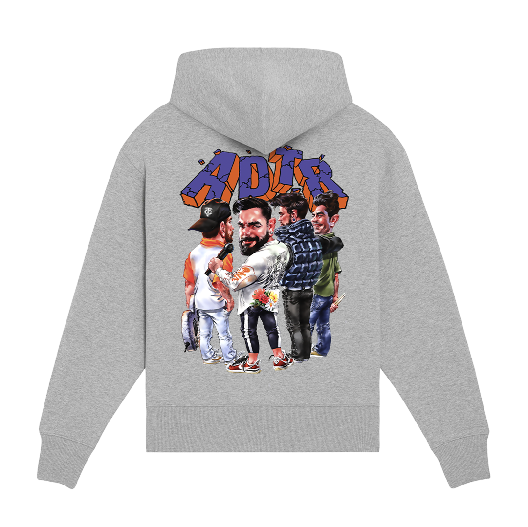 ADTR X KERRANG! Album Hoodie- Grey