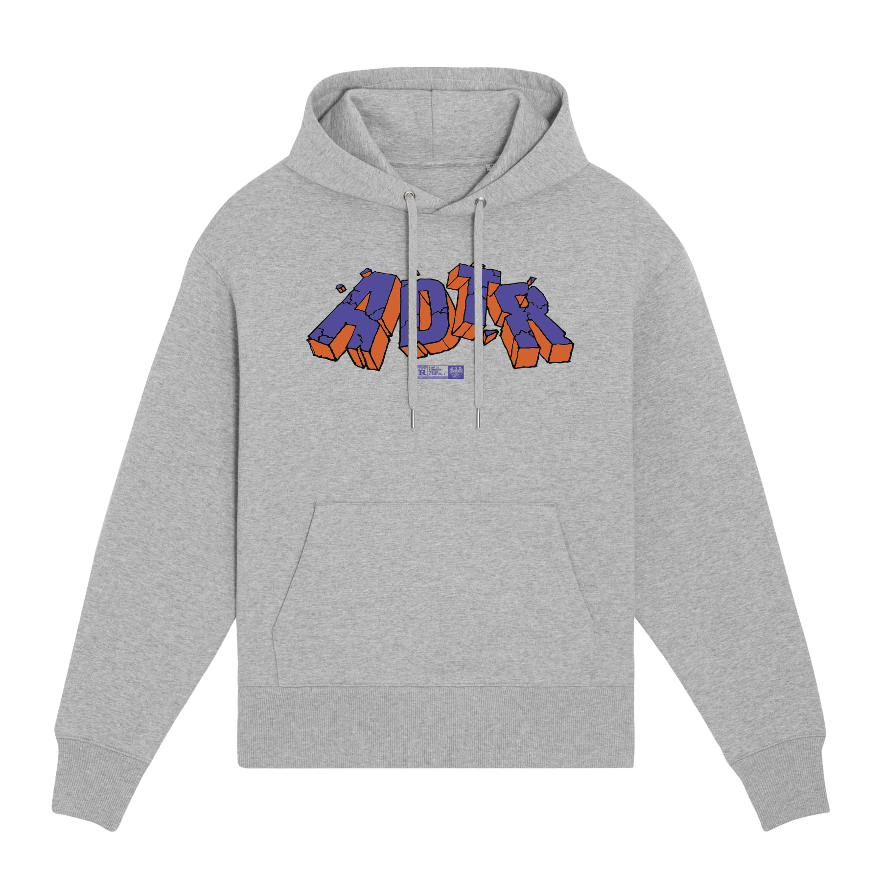 ADTR X KERRANG! Album Hoodie- Grey