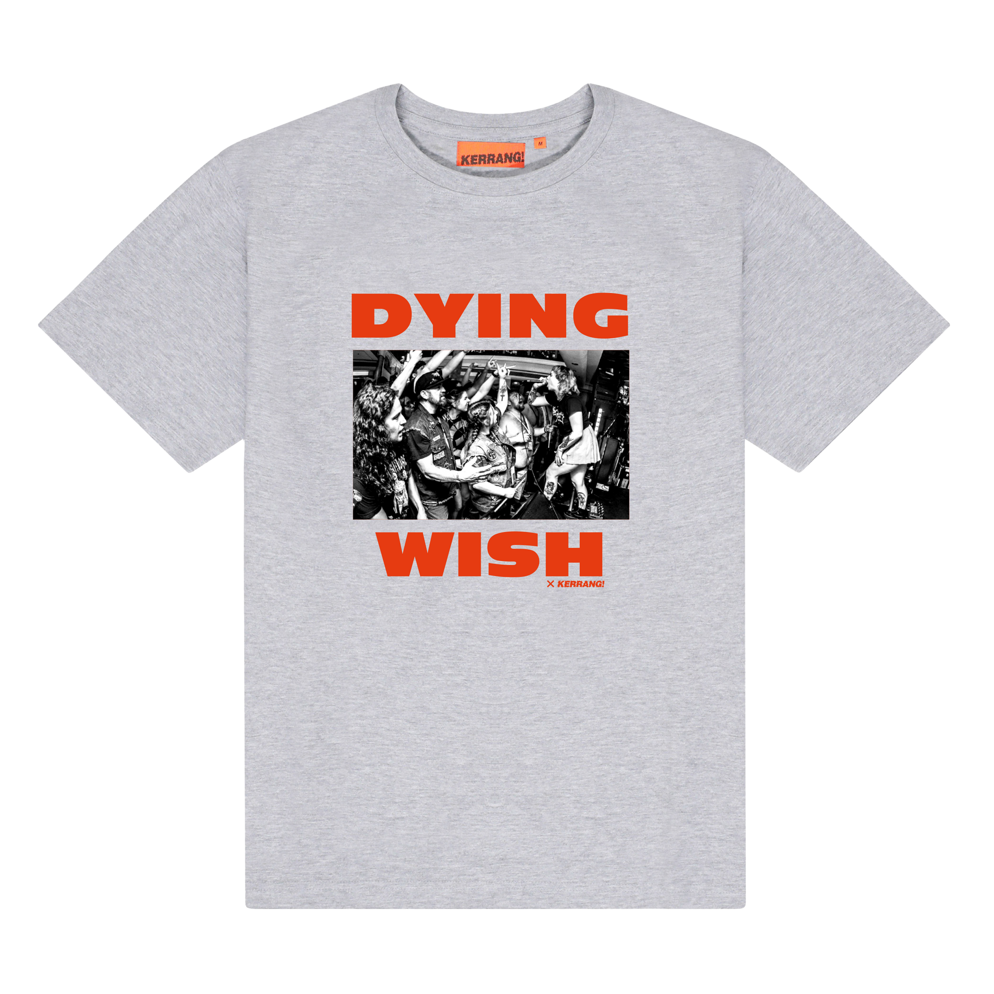 Dying Wish X Kerrang! Tee- Grey
