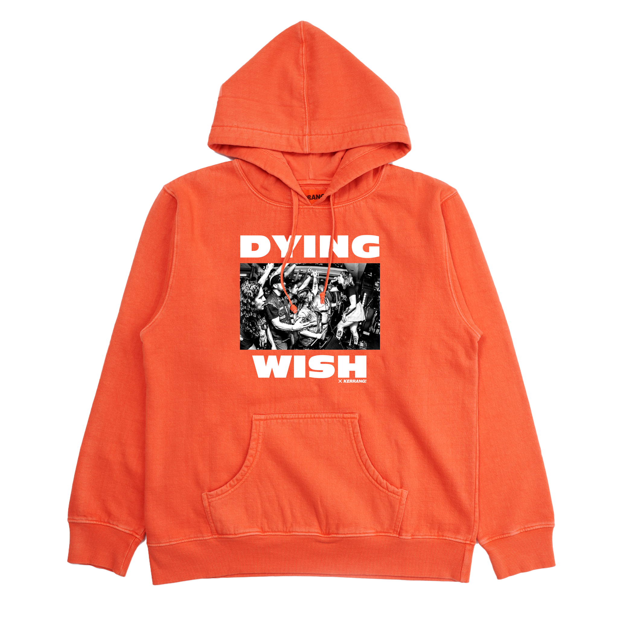 Dying Wish X Kerrang! Hoodie- Orange