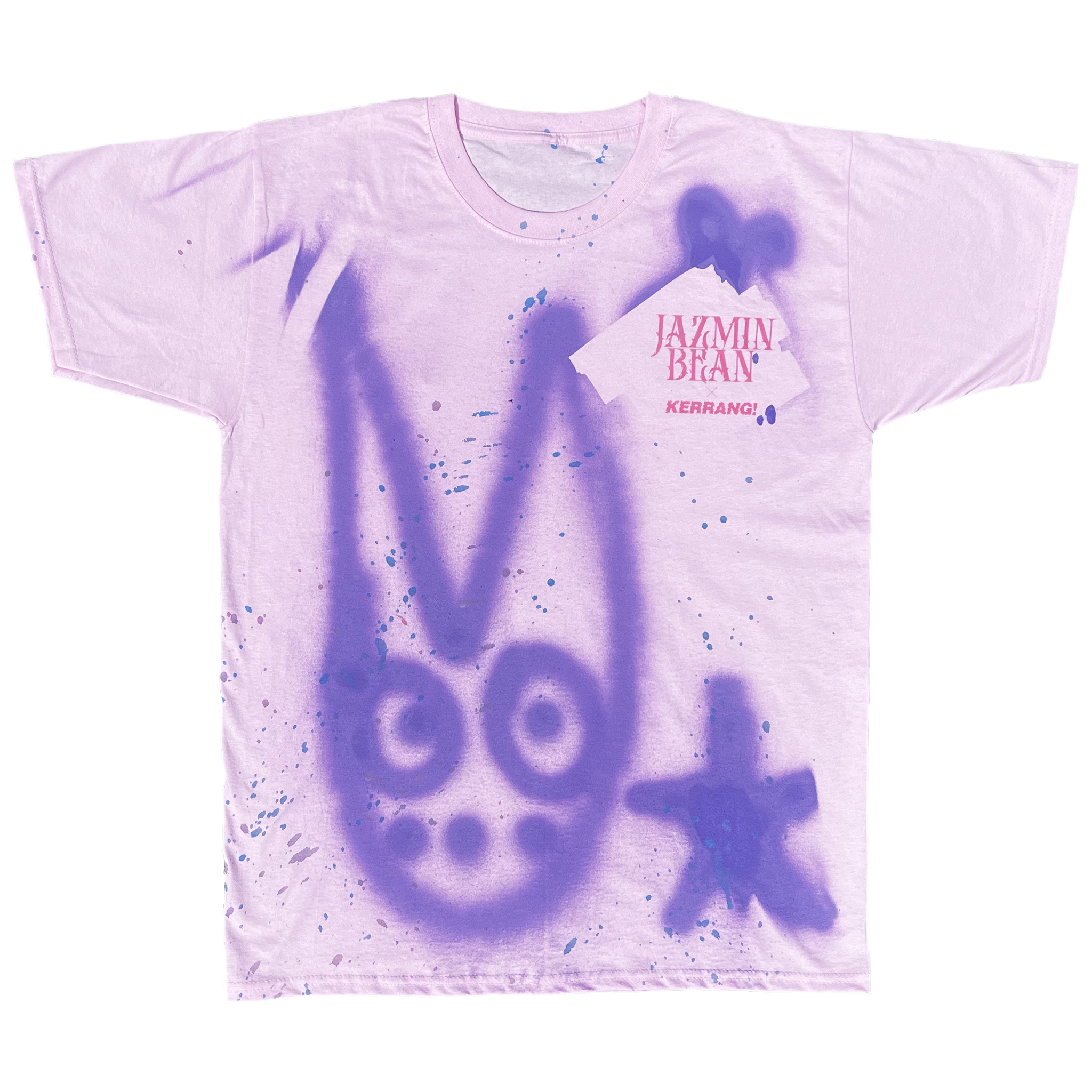 JAZMIN BEAN HAND PAINTED TEE - PINK