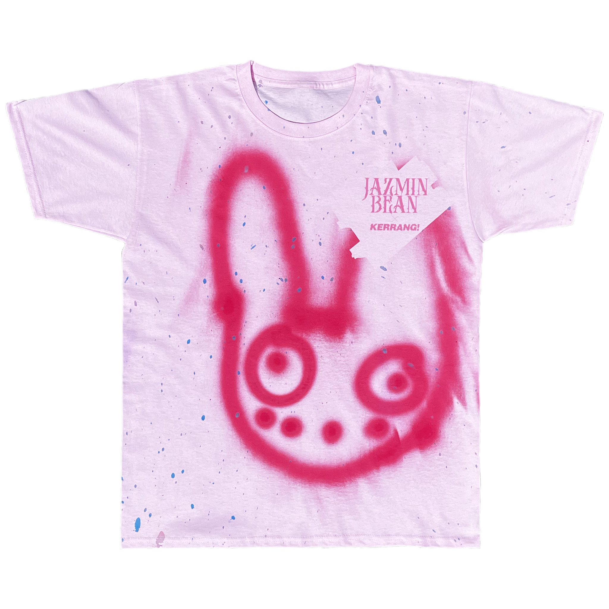 JAZMIN BEAN HAND PAINTED TEE - PINK