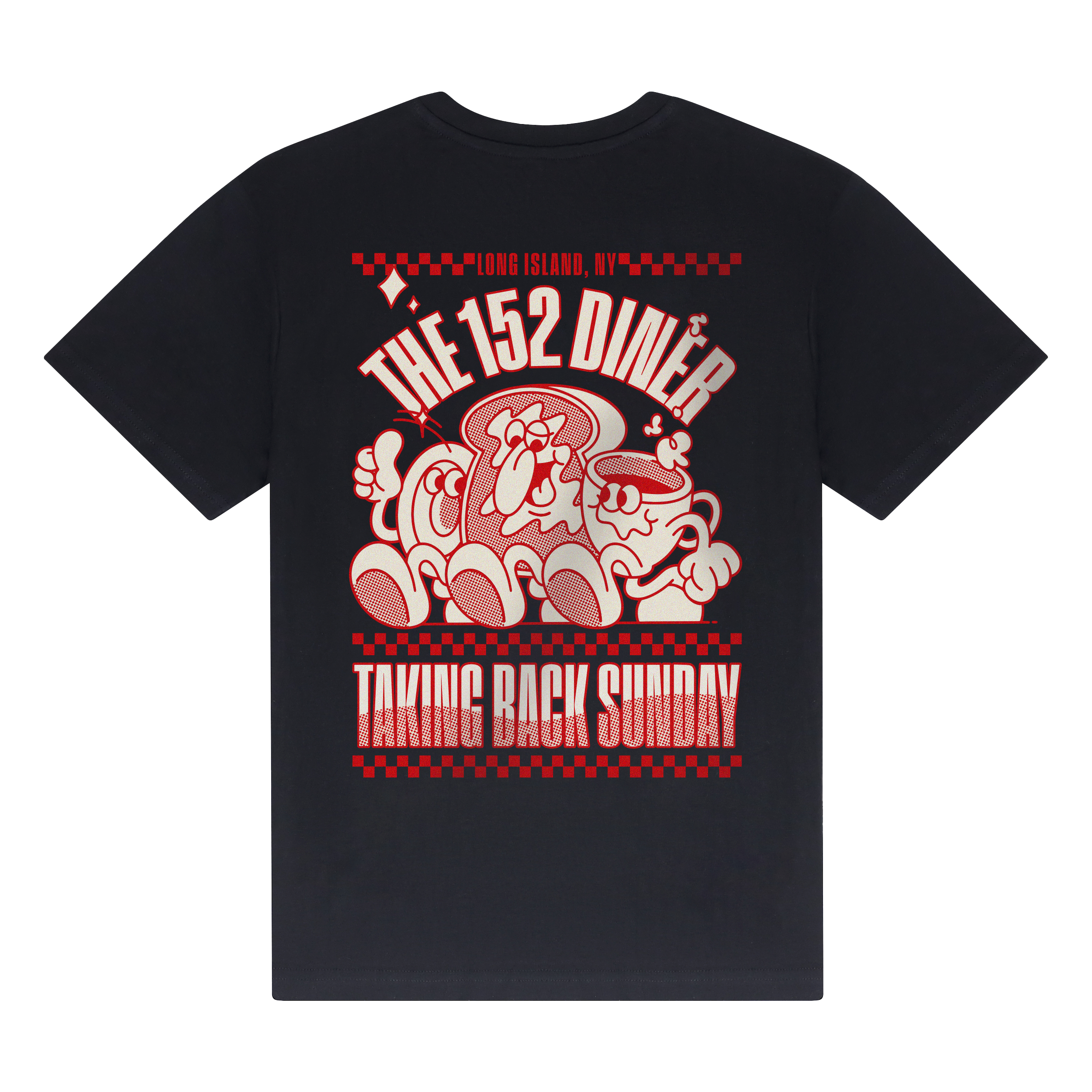 Taking Back Sunday X KERRANG T Shirt Black