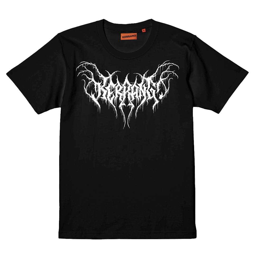 KERRANG! BLACK METAL LOGO TEE