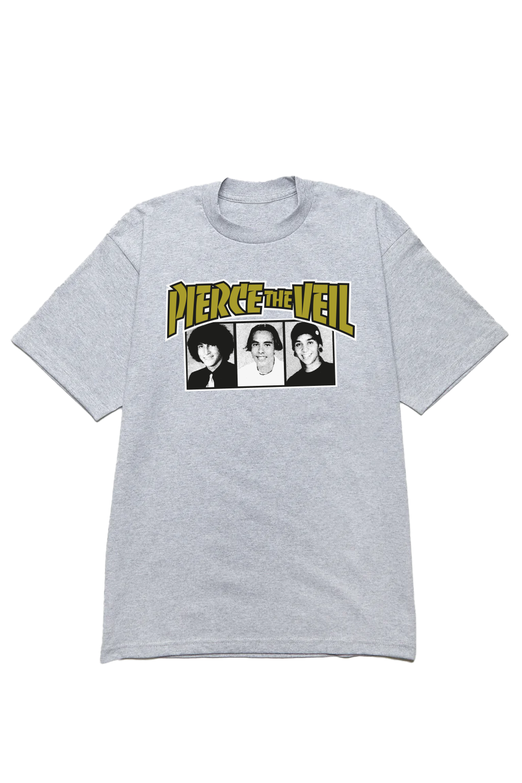 Pierce The Veil X KERRANG! T-shirt- Grey